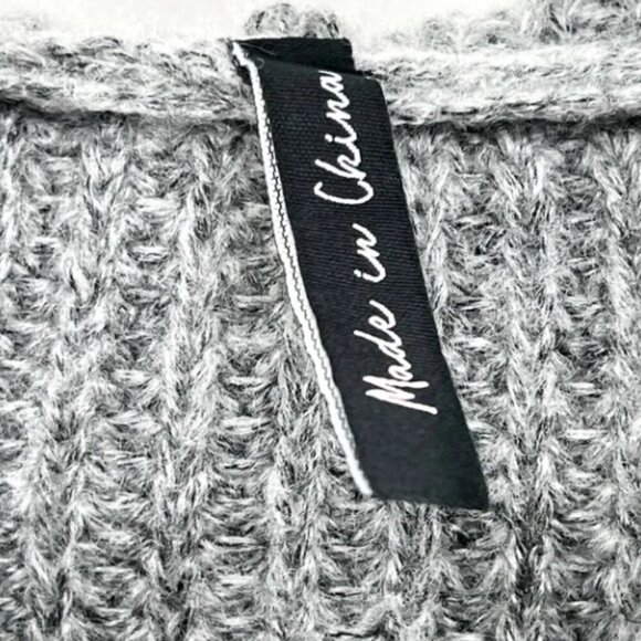 Asos Design Women's ASYOU Oversized Knitted Hoodie Dress - US 6 - Picture 4 of 7